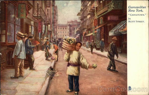 Chinatown - In Mott Street New York