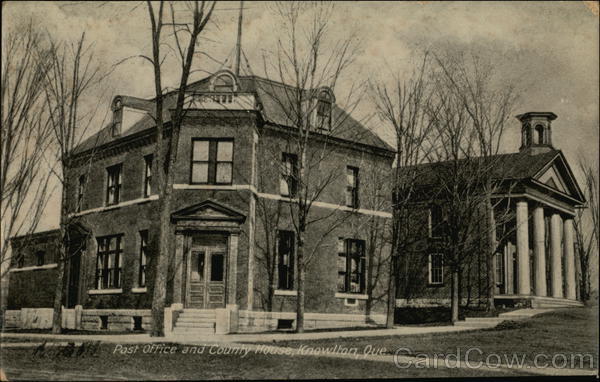 Post Office and County House Knowlton QC Canada Quebec