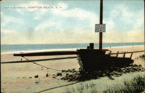 The Old Wreck Hampton Beach New Hampshire