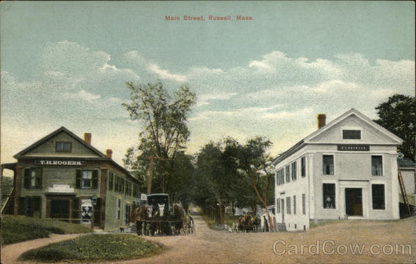 Main Street Russell Massachusetts