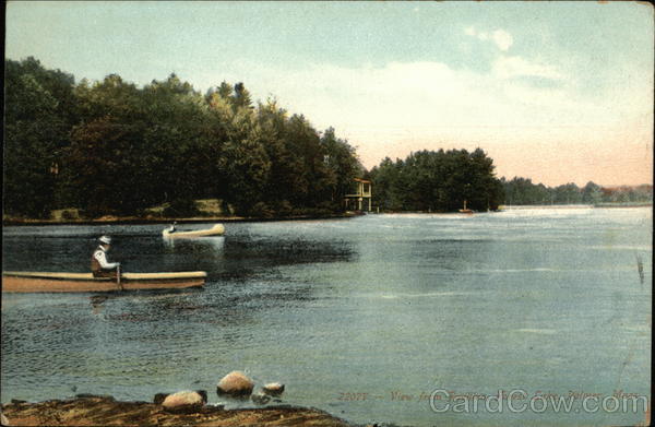 View from Pavillion, Forest Lake Palmer Massachusetts
