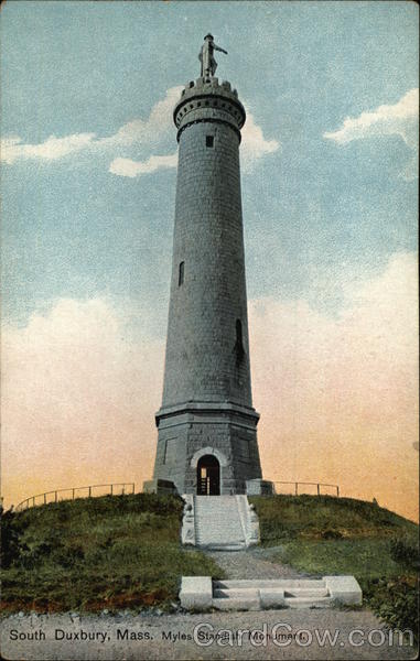Myles Standish Monument South Duxbury Massachusetts