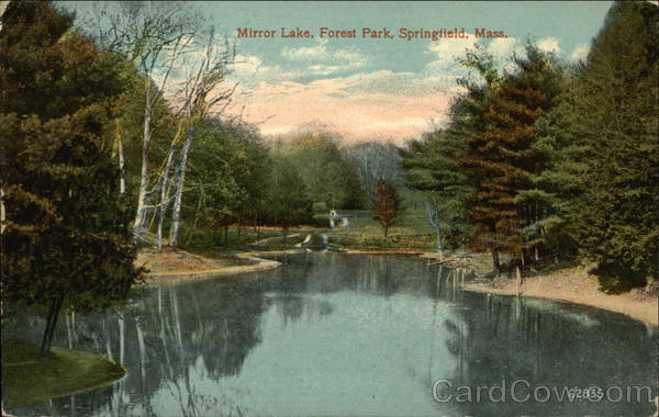 Mirror Lake, Forest Park Springfield Massachusetts