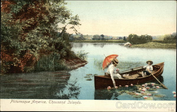 Picturesque America, Thousand Islands New York