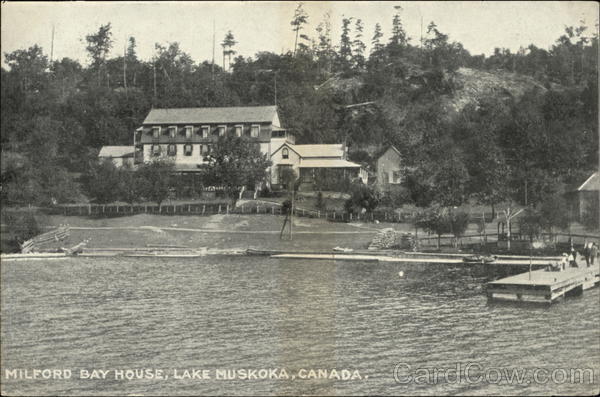 Milford Bay House Lake Muskoka ON Canada Ontario