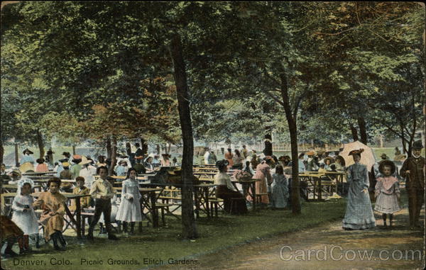 Picnic Grounds, Elitch Gardens Denver Colorado