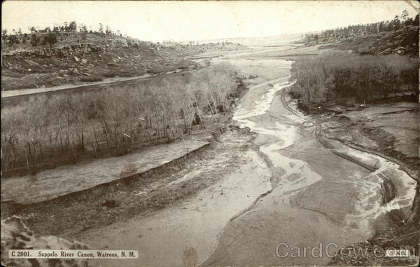 Sappelo River Canon Watrous New Mexico