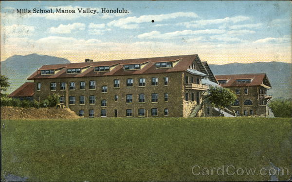 Mills School, Manoa Valley Honolulu Hawaii