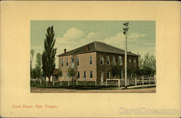 Court House Vale Oregon