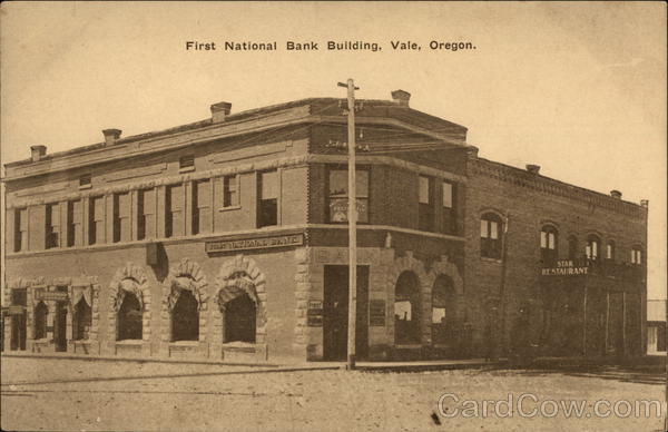 First National Bank Building Vale Oregon