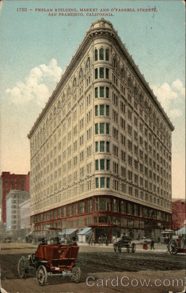Phelan Building, Market and O'Farrell Streets San Francisco California