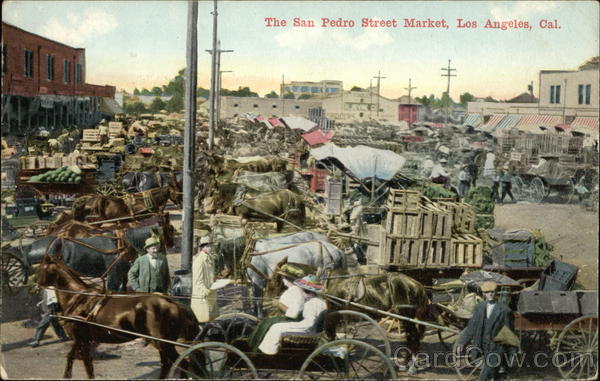 The San Pedro Street Market Los Angeles California