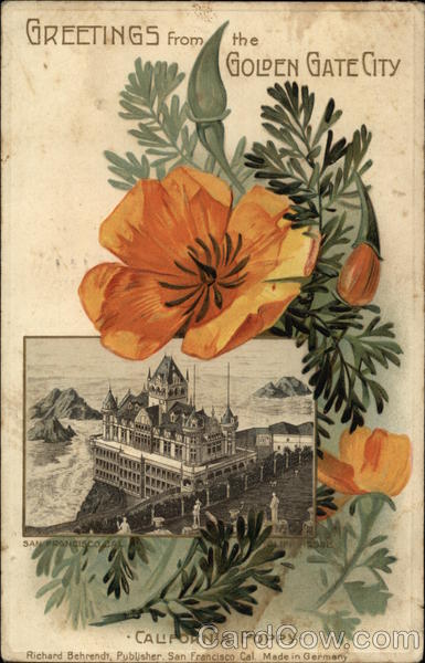 Greetings from the Golden Gate City San Francisco California