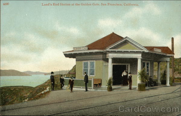 Land's End Station at the Golden Gate San Francisco California