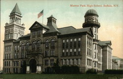 Masten Park High School Buffalo, NY Postcard Postcard Postcard