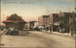 West Broad Street Depot Postcard