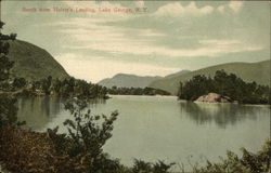South from Hulett's Landing Postcard