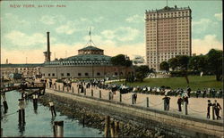 Battery Park Postcard