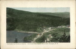 Newbury from Eagles Nest, Lake Sanapee New Hampshire Postcard Postcard Postcard