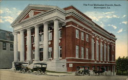 Street View of The First Methodist Church, South Postcard