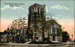 First Presbyterian Church Waco, TX Postcard Postcard Postcard