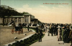 At Mount Royal Look-Out Postcard