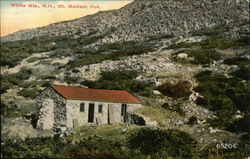 White Mountains, Mt. Madison Hut Postcard