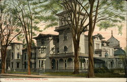 Colt's Residence Hartford, CT Postcard Postcard Postcard