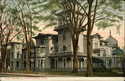 Colt's Residence Postcard