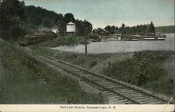 The Lake Station Postcard