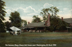 The famous Chevy Chase Club House Postcard