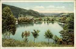 Looking North from Hoosac Valley Park North Adams, MA Postcard Postcard Postcard