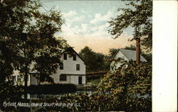 Oldest Snuff Mill in the U.S. Postcard