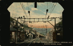 Hoosac Tunnel, West Portal Looking Out Postcard