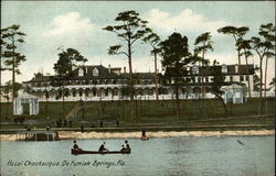 Hotel Chautauqua De Funiak Springs, FL Postcard Postcard Postcard