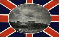 Hamill's Point Hotel, Lake Joseph Postcard