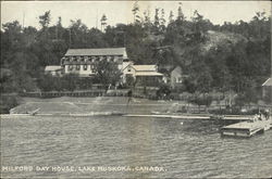 Milford Bay House Postcard