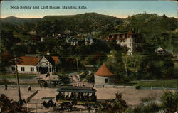 Soda Spring and Cliff House Postcard