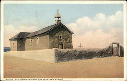Old Indian Church San Jose, NM Postcard Postcard Postcard