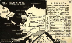 Old Man Alaska Postcard