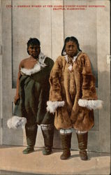Siberian Women at the Alaska-Yukon-Pacific Exposition Postcard