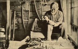 Native Jeweller making Bracelets. Native Jeweller making Bracelets.