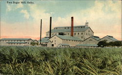 Ewa Sugar Mill, Oahu Postcard