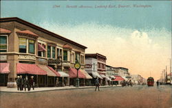 Hewitt Avenue, Looking East Postcard