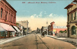 Alvarado Street Monterey, CA Postcard Postcard Postcard