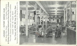 Lounge - Victory Service Club Postcard