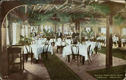 Dining Room, Ship Hotel "Cabrillo" Venice, CA Postcard Postcard Postcard