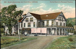 Burke's Sanatorium. On the Road of a Thousand Wonders Burke's Sanatorium. On the Road of a Thousand Wonders