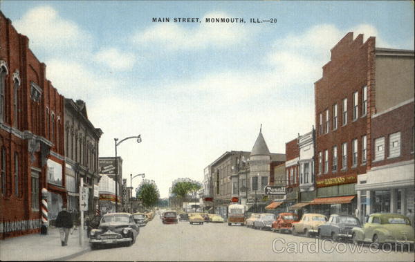 Main Street Monmouth Illinois