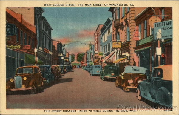 Loudon Street Winchester Virginia
